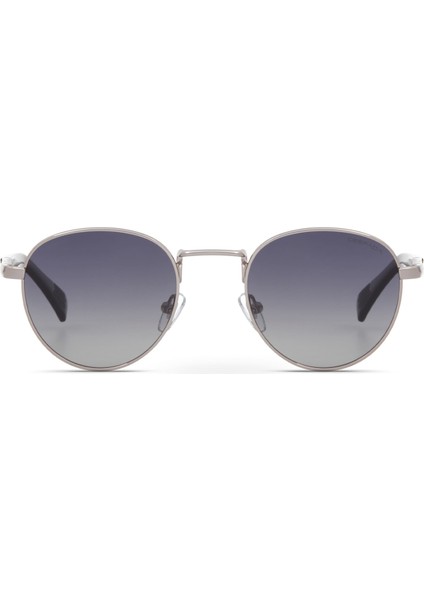 Ds 2364 C2 Gümüş Metal Unisex Güneş Gözlüğü