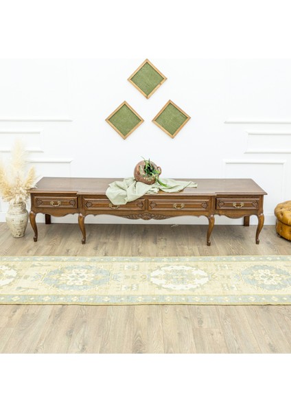 Zeren Rustik Desenli Yün Yolluk 72 x 309 cm fiyatları