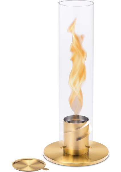 Spin 120 Gold ve Bioethanol Şömine ve Jel Seti fiyatları