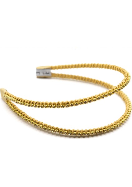 Elena Twin Sarı Kadın Taç modelleri