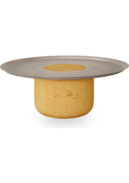 Sofra Serisi Honey Silver Sedir Orta Sehpa