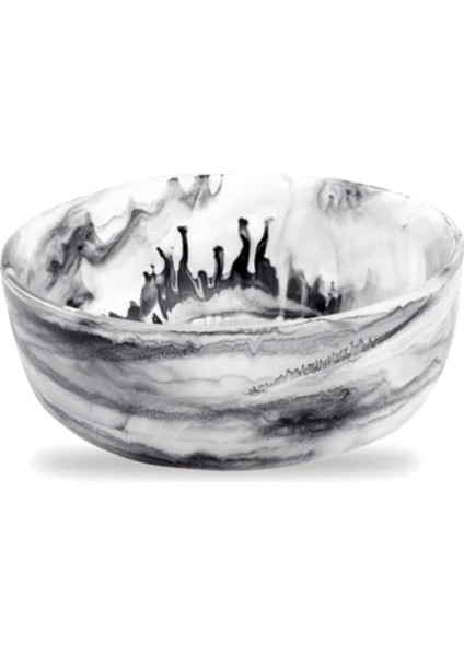 Siyah Küçük Yuvarlak Kase