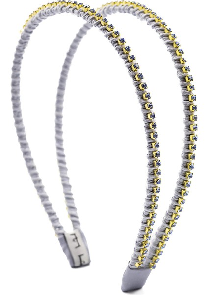 Elena Twin Açık Mavi Kadın Taç