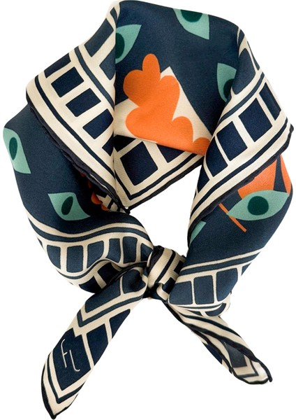 Keep An Eye On Renkli Ipek Kadın Fular 55 cm fiyatları