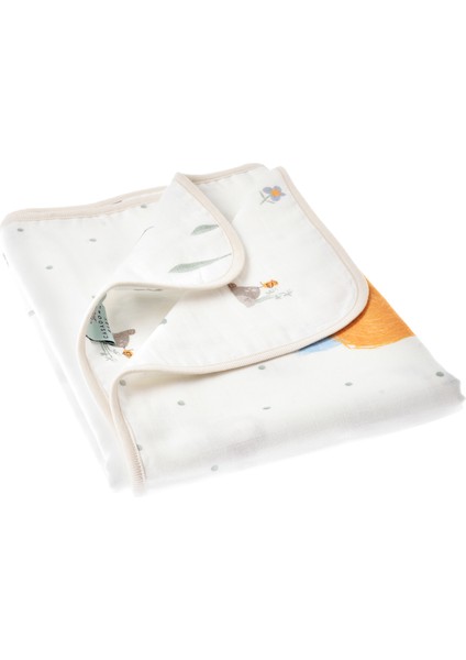 Simba Organik Pamuk Biyeli Çift Taraflı Unisex Bebek Müslin Battaniye fırsatları