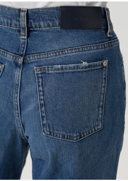 Lotta Wide Leg Mavi Jean Pantolon indirimleri
