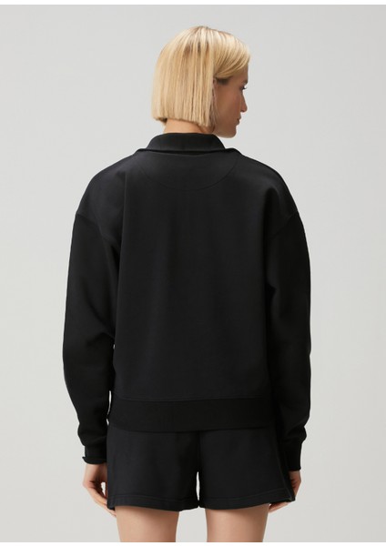 Siyah Fermuarlı Sweatshirt fırsatları