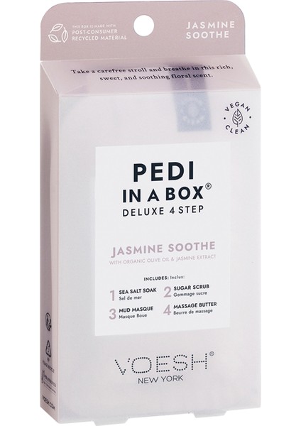 New York Pedi In A Box Deluxe Yasemin 4 Adımlı Pedikür Seti
