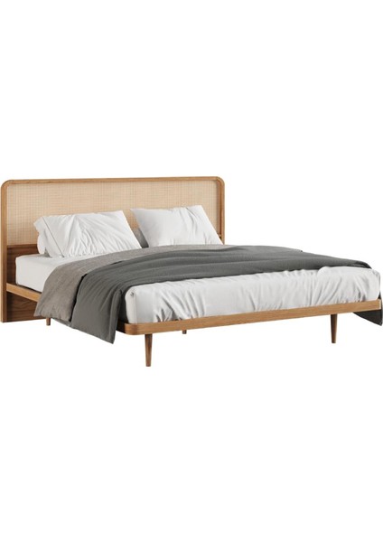Pera Meşe Hazeran Başlıklı Yatak Seti 207X205 cm fiyatları