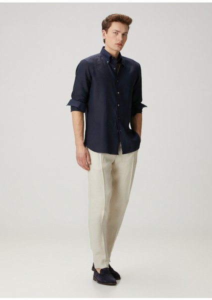 Eros Lacivert Keten Gömlek fiyatları