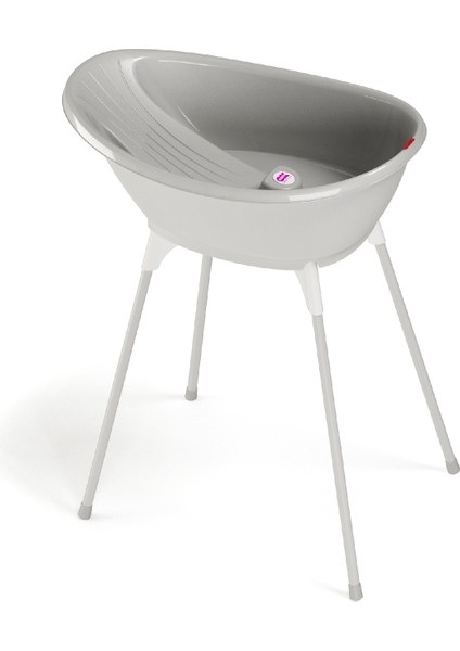 Bella Çift Yönlü 0-12 Ay Gri Banyo Küveti ve Küvet Taşıyıcı