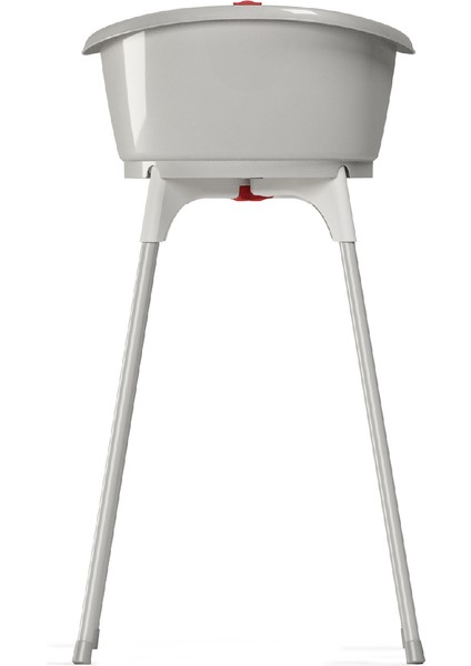 Bella Çift Yönlü 0-12 Ay Gri Banyo Küveti ve Küvet Taşıyıcı