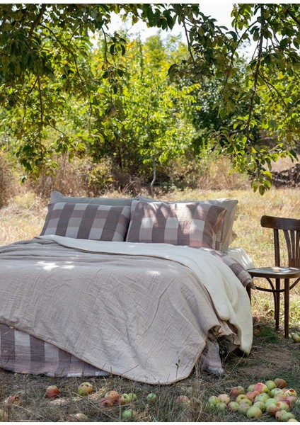 Cozy Gri %100 Pamuk King Size Yatak Örtüsü 240 x 260 cm modelleri