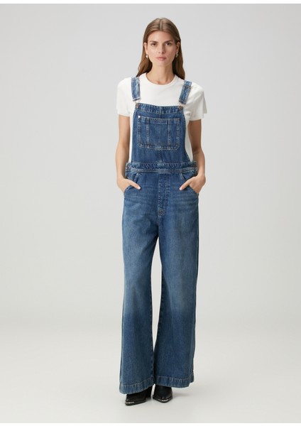 Mavi Wide Leg Denim Tulum fiyatları