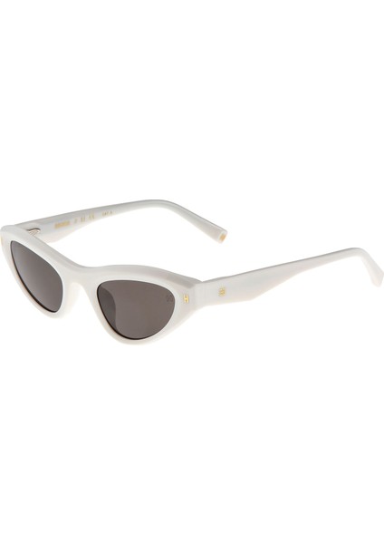 Burcu Esmersoy x Hermossa Hm 1593 C 5 Cat Eye Beyaz Asetat Kadın Güneş Gözlüğü fiyatları
