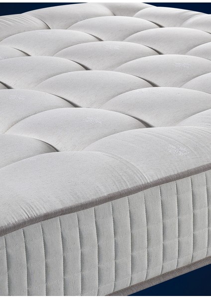 Norrbottens Yaylı Belçika Keteni Organik Pamuk El Işçiliği Yatak 120X200 cm fırsatları