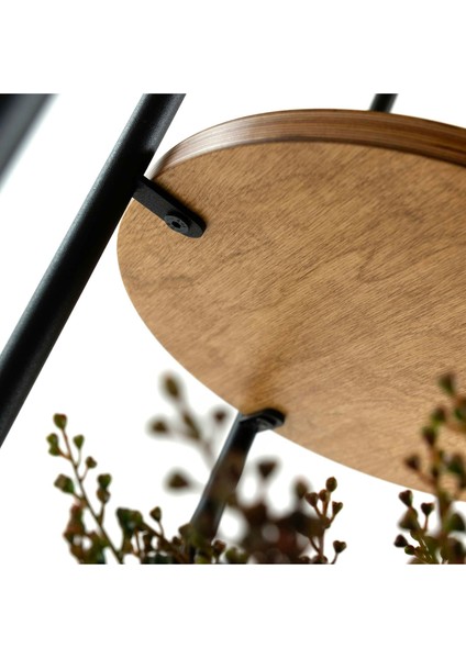 Kule Çiçeklik Siyah Bakır Saksı fırsatları