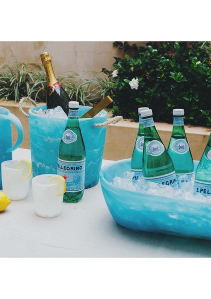 Resin Mavi Buz Kovası 26 x 24 cm fiyatları