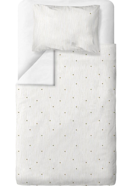 Happy Bee %100 Organik Pamuk Saten Tek Kişilik Çocuk Nevresim Takımı