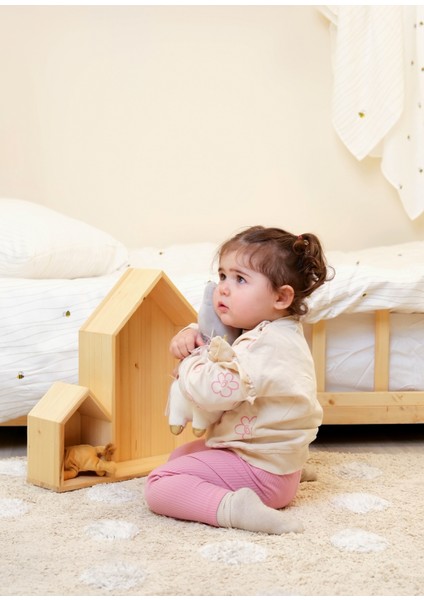 Happy Bee %100 Organik Pamuk Saten Tek Kişilik Çocuk Nevresim Takımı fırsatları