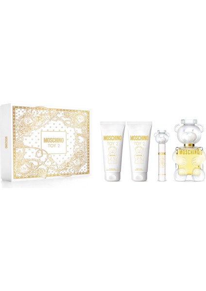 Toy 2 Edp 100 ml + Duş Jeli 100 ml + Vücut Losyonu 100 ml + 10 ml Kadın Parfüm Seti