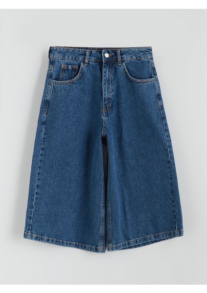 Yeni Sezon Bermuda Fit Kadın Jean Şortolon indirimleri