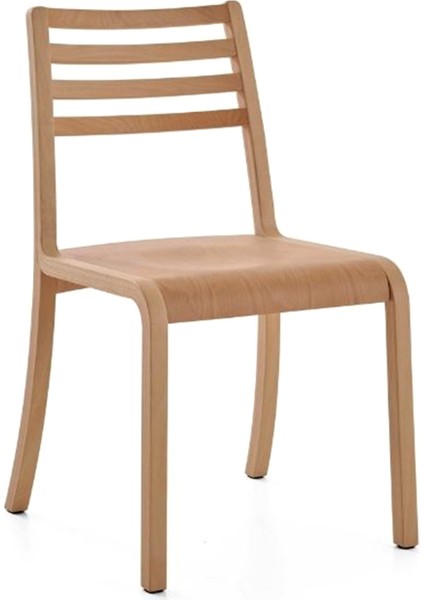 Hana Naturel Ahşap Sandalye 50 x 53 cm