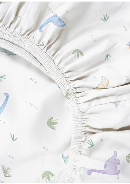 Dino %100 Organik Pamuk Saten Bebek Çocuk Nevresim Takımı 160 x 220 cm fiyatları