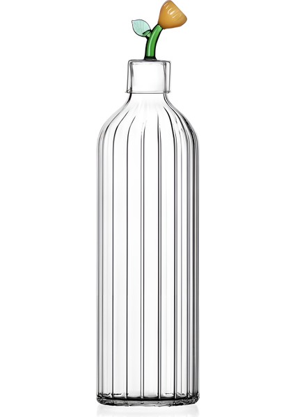 No:1 Botanica Çiçek Figürlü Cam Şişe