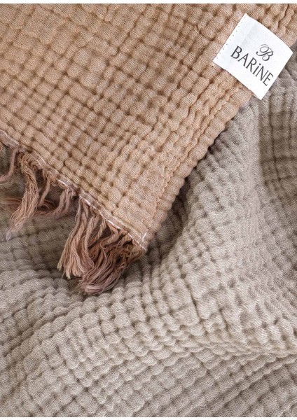 Cocoon Taba / Acı Kahve %100 Pamuk King Size Yatak Örtüsü 240 x 260 cm fırsatları