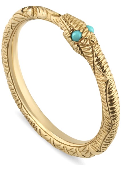 Ourobros Kadın Altın Yüzük