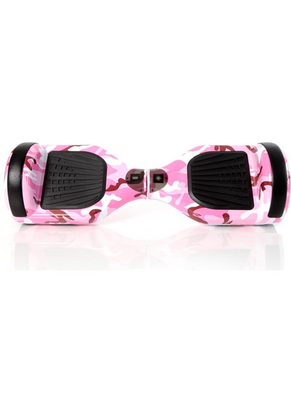 Bluetooth Hoparlörlü Akıllı Dengeli Pembe Kamuflaj Desenli Hoverboard modelleri