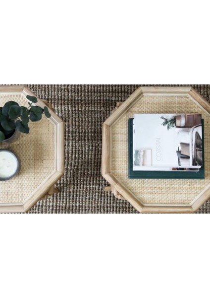 Classy Rattan Naturel Sehpa fiyatları