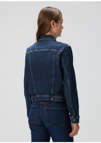 Koyu Mavi Denim Ceket fırsatları