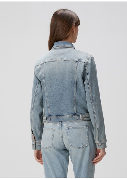 Amuse Me Mavi Classic Trucker Denim Ceket fırsatları