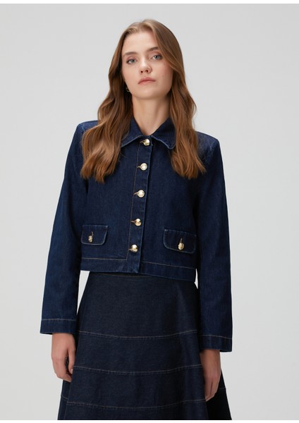 Indigo Denim Ceket