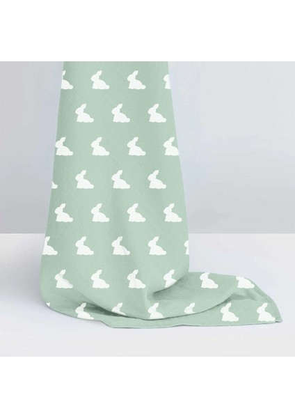 %100 Pamuk Mono Lapin Matcha Green Müslin Bebek Bakım Örtüsü 120 x 120 cm fiyatları