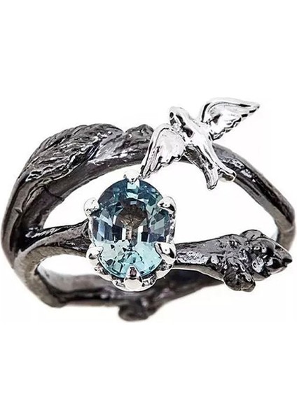 Kırlangıç Ciftli 18 Ayar Altın Kaplama Kadın Yüzük fiyatları