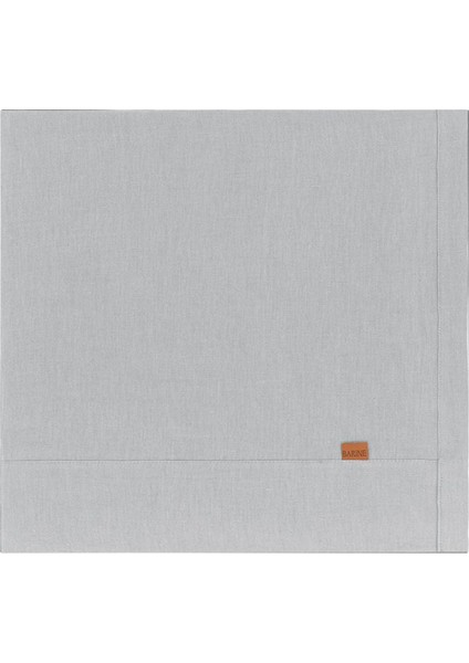 Linen Gri Keten Masa Örtüsü 150 x 250 cm
