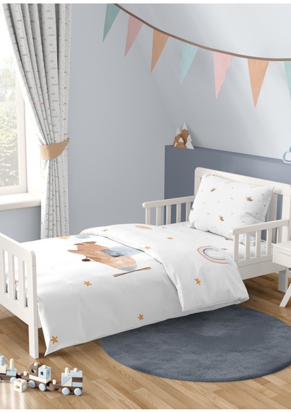 Happy Tony %100 Organik Pamuk Saten Çocuk Nevresim Takımı 160 x 220 cm fiyatları