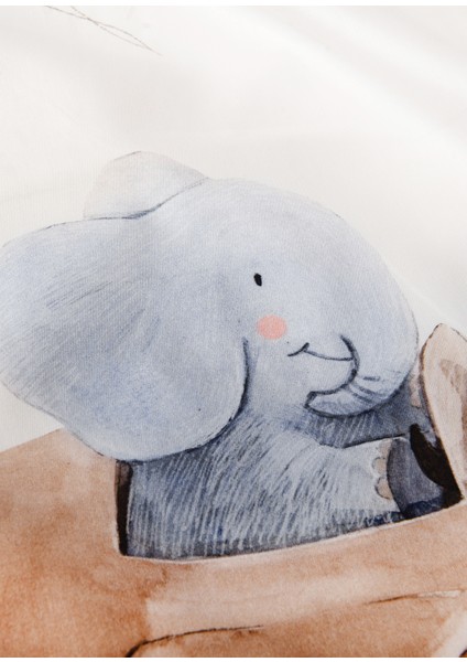 Happy Tony %100 Organik Pamuk Saten Çocuk Nevresim Takımı 160 x 220 cm indirimleri