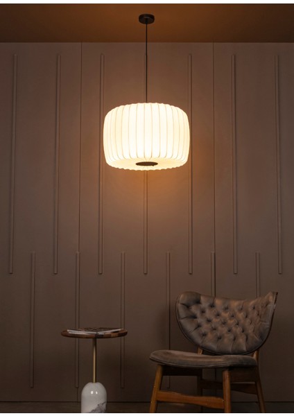 Planet Soft Touch Beyaz Silindir Sarkıt Avize