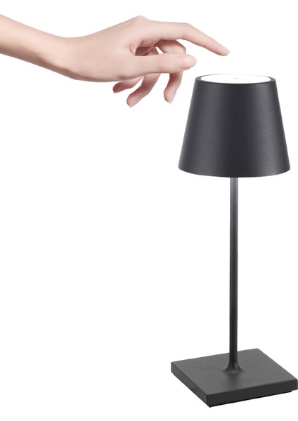 Poldina Pro Koyu Gri Mini Şarjlı Masa Lambası fırsatları