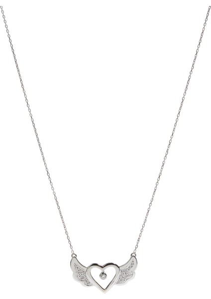 Kadın Pırlantalı Altın Kolye