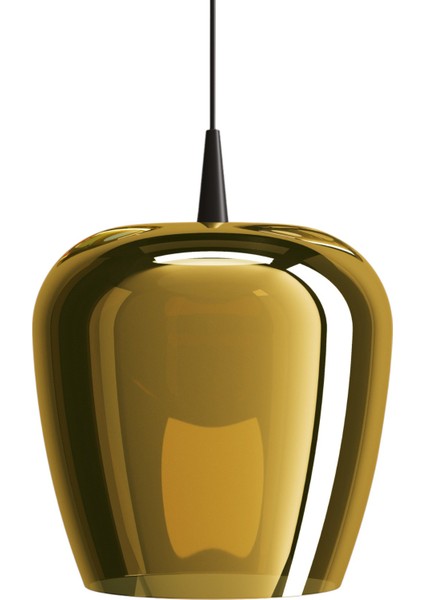 Bilia Altın Rengi Cam Büyük Boy Sarkıt