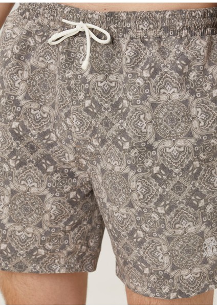 Kahverengi Şal Desenli Mayo indirimleri