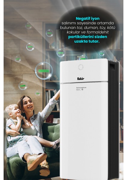 Technosphere Smart Iyonizer Akıllı Hava Temizleyici indirimleri