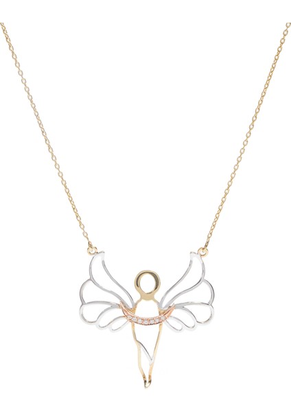 Pırlanta Detaylı Kadın Altın Kolye fiyatları