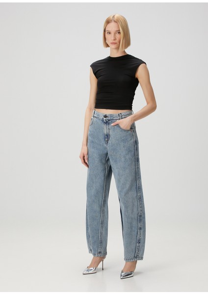 Hedges Vintage Açık Mavi Jean Pantolon