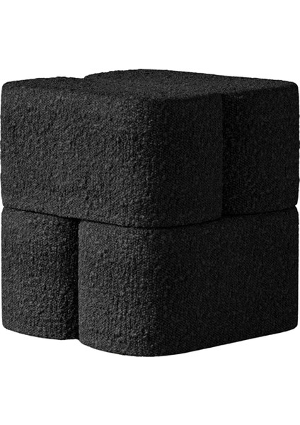 Ori Siyah Bukle Puf